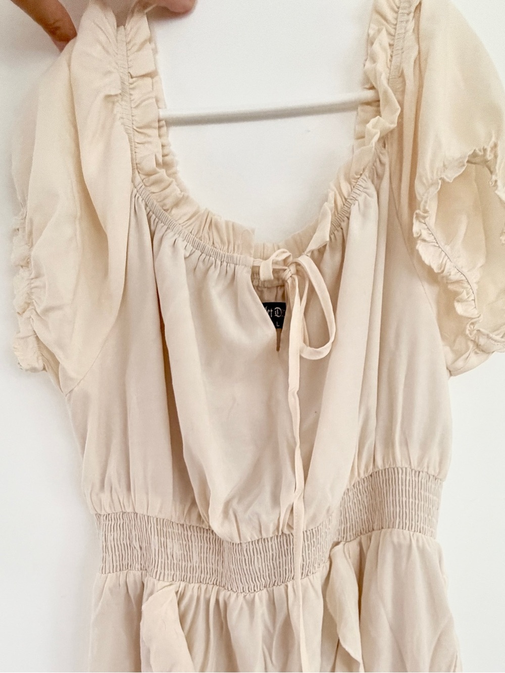 Scarlet Darkness Renaissance Dress for Women Off White L - Picture 3 of 7